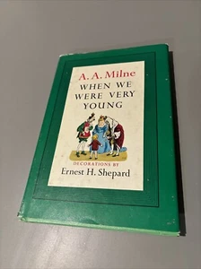 Als wir sehr jung waren von AA Milne (1952, Hardcover) Buch Club Edition - Bild 1 von 4