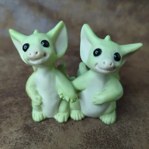 Real Musgrave Whimsical World of Pocket Dragons BEST FRIENDS 2000 Handmade - Picture 1 of 6