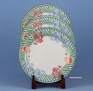 Sango EMERALD GARDEN: Set of 3 Salad Plates, MINT/SUPERB+ Condition! #3970 - Picture 1 of 3