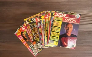 VintageStar Trek The Next Generation Magazine #1- 15 Start Trek Issues 1987-1992 - Picture 1 of 17