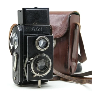 KW Pilot Reflexsystem Thorsch mit Xenar f/2.9 5cm - Koffer - Top Vintage Zustand - Bild 1 von 16