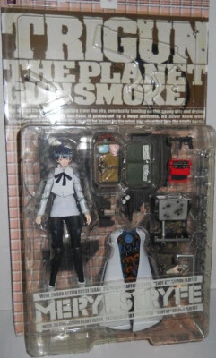 Figura de acción TRIGUN The Planet Gunsmoke MERYL STRYFE de Kaiyodo stock de tienda antigua Foto 1 de 4