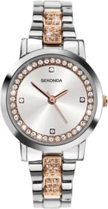 Sekonda Ladies Watch with Silver Bracelet 2707 - Picture 1 of 3