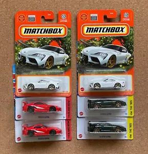 Lot of 6 - Hot Wheels / Matchbox Toyota Supra - Picture 1 of 4