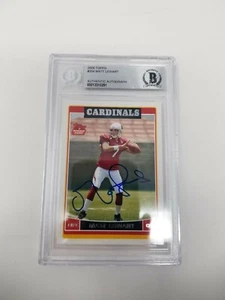 Matt Leinart signiert 2006 Topps ROOKIE Karte #354 BAS Slabbed handsigniert RC - Bild 1 von 1