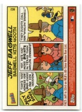 2004 BAZOOKA COMICS JEFF BAGWELL HOUSTON ASTROS #BC2