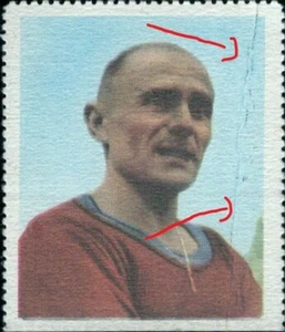 bh26 rara original figurina card quiz calendario 1952 n 45 bologna soccer calcio - Picture 1 of 2