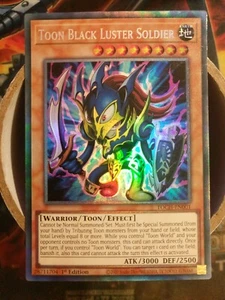 YUGIOH Toon Black Luster Soldier TOCH-EN001 Collectors Rare 1st Edition NM/VLP - Picture 1 of 1