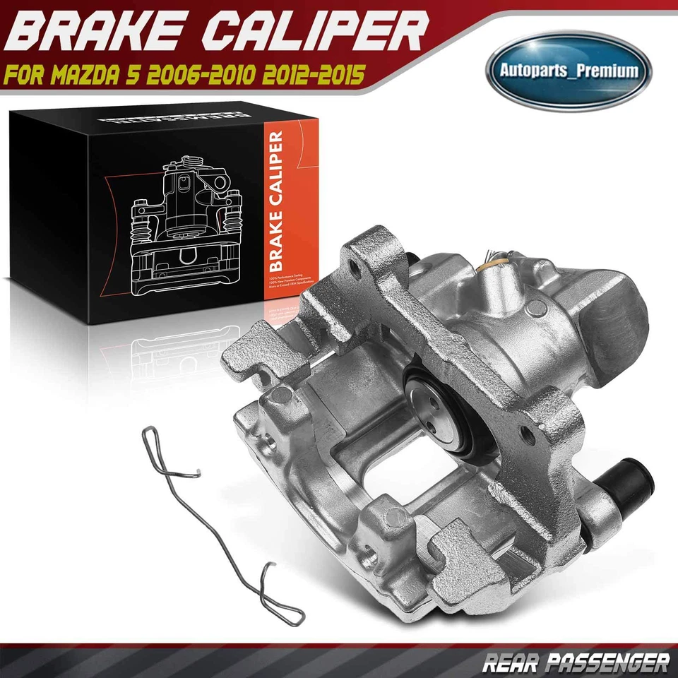 Pinza de freno de disco de pasajero trasero con soporte para Mazda 5 2006-2010 2012-2015 Foto 1 de 4