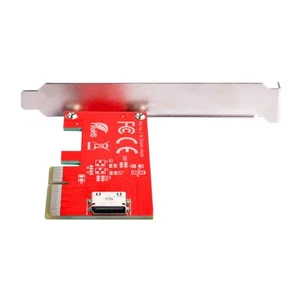 CY Adapter PCI E 4.0 Express 4.0 x4 to Oculink Internal SFF 8612 SFF 8611 Host A - Picture 1 of 7