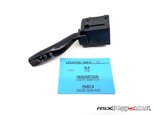 ACURA RSX Honda 35255-S5A-A02 LIGHT Switch Assembly, Lighting & Turn Signal - Picture 1 of 6