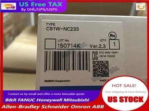 CS1W-NC233 Omron PLC New In Box Factory Sealed Spot Goods US Free TAX - Picture 1 of 1