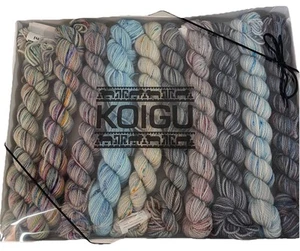Lot 10 Hanks KOIGU KPPPM Demi Merino Wool 87 yds 80 m Multicolor Yarn Gift Set - Picture 1 of 11