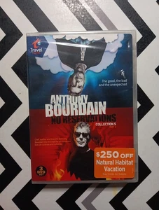 NEW Anthony Bourdain No Reservations: Collection 5 Part 1 DAMAGE TO SEAL 3 Disc - Picture 1 of 9