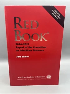 Red Book 2024-2027: Report of the Committee on Infectious Diseases 33rd Edition - Picture 1 of 12
