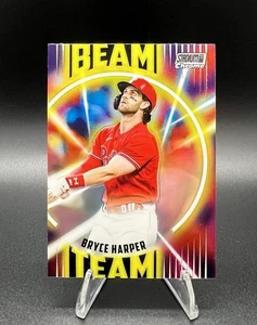 2022 Topps Stadium Club Chrome - Beam Team Bryce Harper Phillies Nationals - Bild 1 von 2