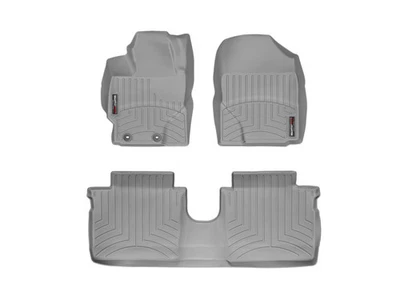 WeatherTech FloorLiner para Toyota Yaris 2012-2014 - 1ª e 2ª fileiras, cinza - Imagem 1 de 4