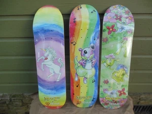 3 Metazoo X Revive Skateboard Cryptid Unicorn Robo Flowers Calipode Skate Decks - Bild 1 von 13
