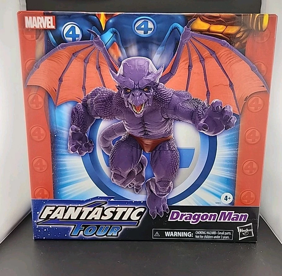 MARVEL LEGENDS DELUXE DRAGON MAN FANTASTIC FOUR HASBRO PULSE FIGURE