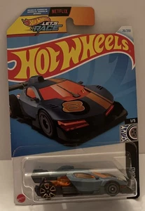 HOT WHEELS 2024 PUNK ROD MATTE MOODY BLUE 26/250 HTC98 LET'S RACE NETFLIX SHOW - Picture 1 of 5