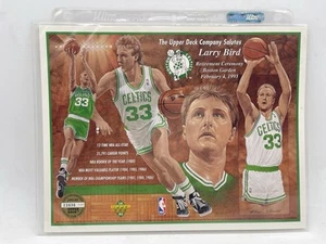 Upper Deck Salutes LARRY BIRD Retirement Ceremony 1993 BOSTON CELTICS Limited Ed - Picture 1 of 5