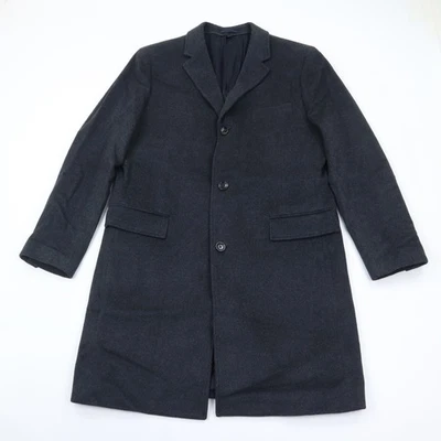 J.Crew Topcoat Mens 44R Ludlow Cashmere Wool Blend Gray Business Preppy - Image 1 of 4