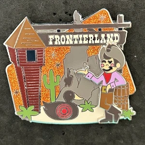 Spilla cowboy DLR Retro Lands 2008 Frontierland edizione aperta - Foto 1 di 3