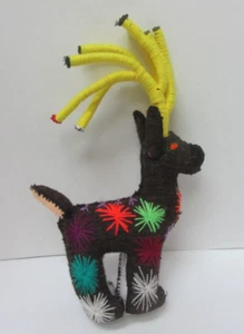 Autentico peluche messicano fatto a mano (Animalito) cervo dal Messico 9" - Foto 1 di 5