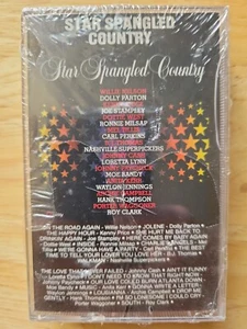 Star Spangled Country Cassette Tape(Dolly Parton,Anita Kerr,Willie Nelson..) - Picture 1 of 3