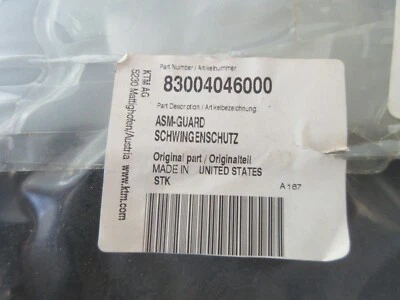 KTM 83004046000 ASM-GUARD BRAÇO OSCILANTE PROTETOR SKIDPLATE 450 505 525 ORIGINAL DO FABRICANTE - Imagem 1 de 3