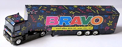 Renault AE Magnum Bravo Valigia Autoarticolato 1:87 Albedo 700117 - Immagine 1 di 4