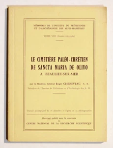 CIMETIÈRE PALÉO-CHRÉTIEN DE SANCTA MARIA DE OLIVO Beaulieu-s-Mer T. VIII, IPAAM - Picture 1 of 1