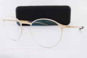 ic neuf ! monture de lunettes berlin Etesians 2.0 or rose pour femme 49 mm - Photo 1/7