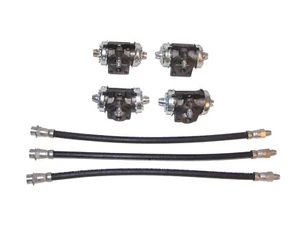 4 Wheel Cylinders & Brake Hoses 1948-1952 Chevrolet 3/4 Ton Truck 48 49 50 51 52 - Picture 1 of 3