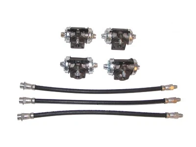 4 Wheel Cylinders & Brake Hoses 1946-1953 GMC 3/4 Ton Truck 46 47 48 49 50 51 53 - Image 1 of 3