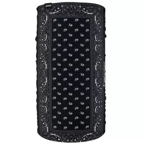 Zan Headgear TF101 Fleece Lined Motley Tube Black Paisley - Picture 1 of 1