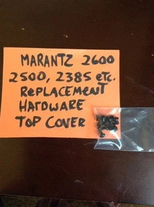 Marantz 2600, 2500, 2385 usw. Ersatzschrauben, Beschläge für obere Abdeckung. - Bild 1 von 1