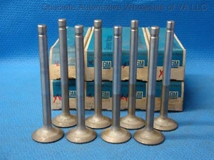 Oldsmobile 260 Pontiac Exhaust Valve Set 8 Valves 1975-1982 4.3L NOS - Picture 1 of 4
