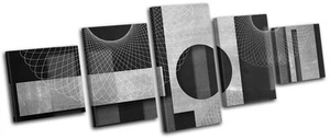 Industrial MA Art Collage Abstrakt LEINWAND WANDBILD Bild Druck VA - Bild 1 von 1