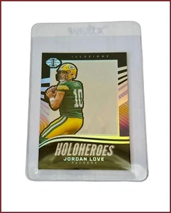 Jordan Love Panini Illusions Holoheroes (Case Hit - Rare) - Picture 1 of 2