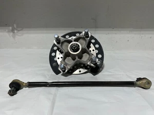 04-09 Yamaha YFZ450 YFZ 450 Rotor de Freno de Rueda Nudillo Derecho ¡HUSILLO Y Cubo! - Imagen 1 de 9