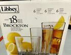Nice 18 Piece Libbey Glassware Set (New In The Box)