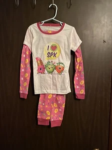 Girls SPK Thermal Set Size 8 Pink And White In Color. - Picture 1 of 2