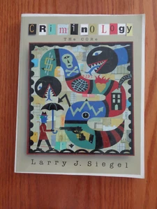 Criminology : The Core by Larry J. Siegel SC 2002 - Imagen 1 de 1