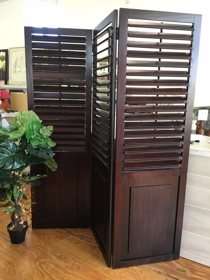 Rare Vintage Pier One Imports Solid Wood Room Divider - LOCAL PICKUP ONLY - Image 1 of 4