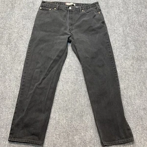 Levis Jeans Herren 40x32 schwarz 550 entspannte Passform hergestellt in den USA (38x31) Vintage Y2K 2003 - Bild 1 von 14