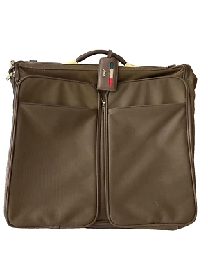 Equipaje de viaje vintage Lark bolsa de ropa colgante marrón oliva Foto 1 de 4