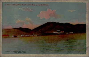 Postal: Una vista de la bahía de Magdalena desde el mar, baja California FOTO - Imagen 1 de 2
