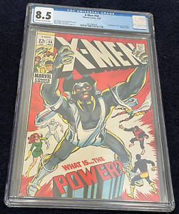 X-MEN #56 (May 1959) ✨ Graded 8.5 O/W to W Pages by CGC ✔ 1st Living Monolith