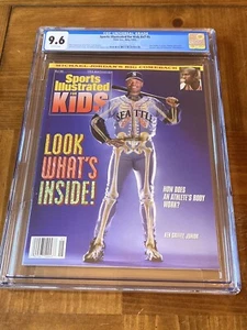 Ken Griffey Jr. SI Kids CGC 9.6 White Newsstand (Skeleton + Michael Jordan) #024 - Picture 1 of 3